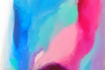 Multicolored abstract painting