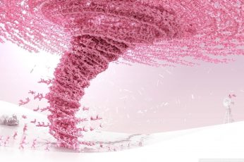 Pink whirlwind wallpaper
