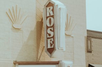 White and brown concrete Rose building