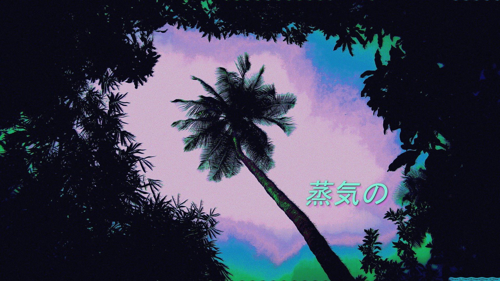 1920x1080 px Aesthetic neon Nature Forests HD Art