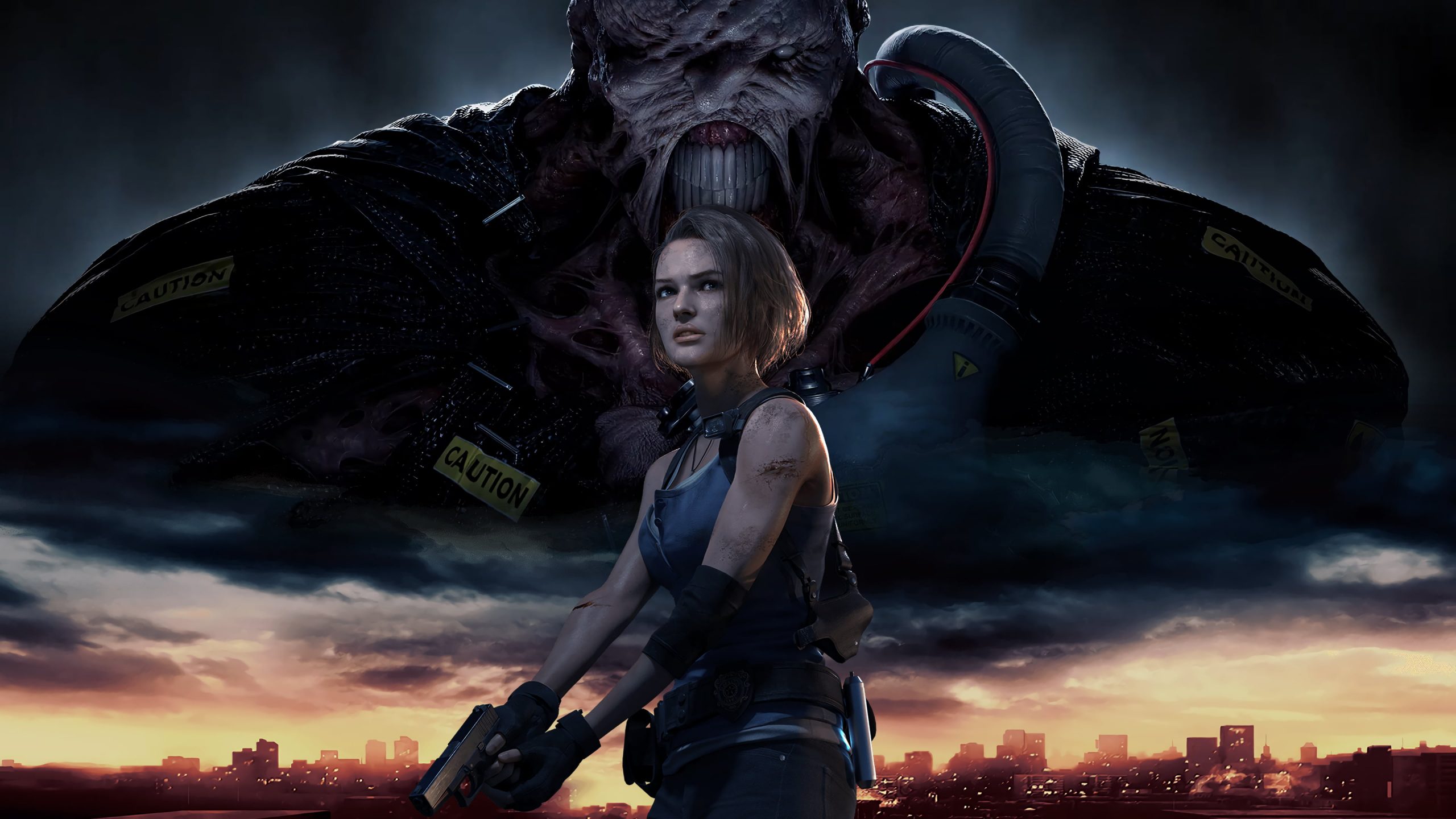 Jill Valentine wallpaper, Nemesis, Resident evil 3, Resident Evil 3 Remake