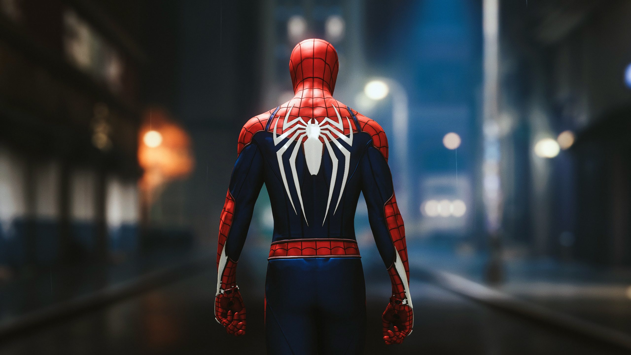 Spider-Man, video games, superhero, Marvel Comics, rear view