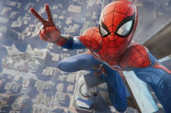 Wallpaper Marvel Spider-Man wallpaper, video games, Spider-Man (2018), Marvel Comics