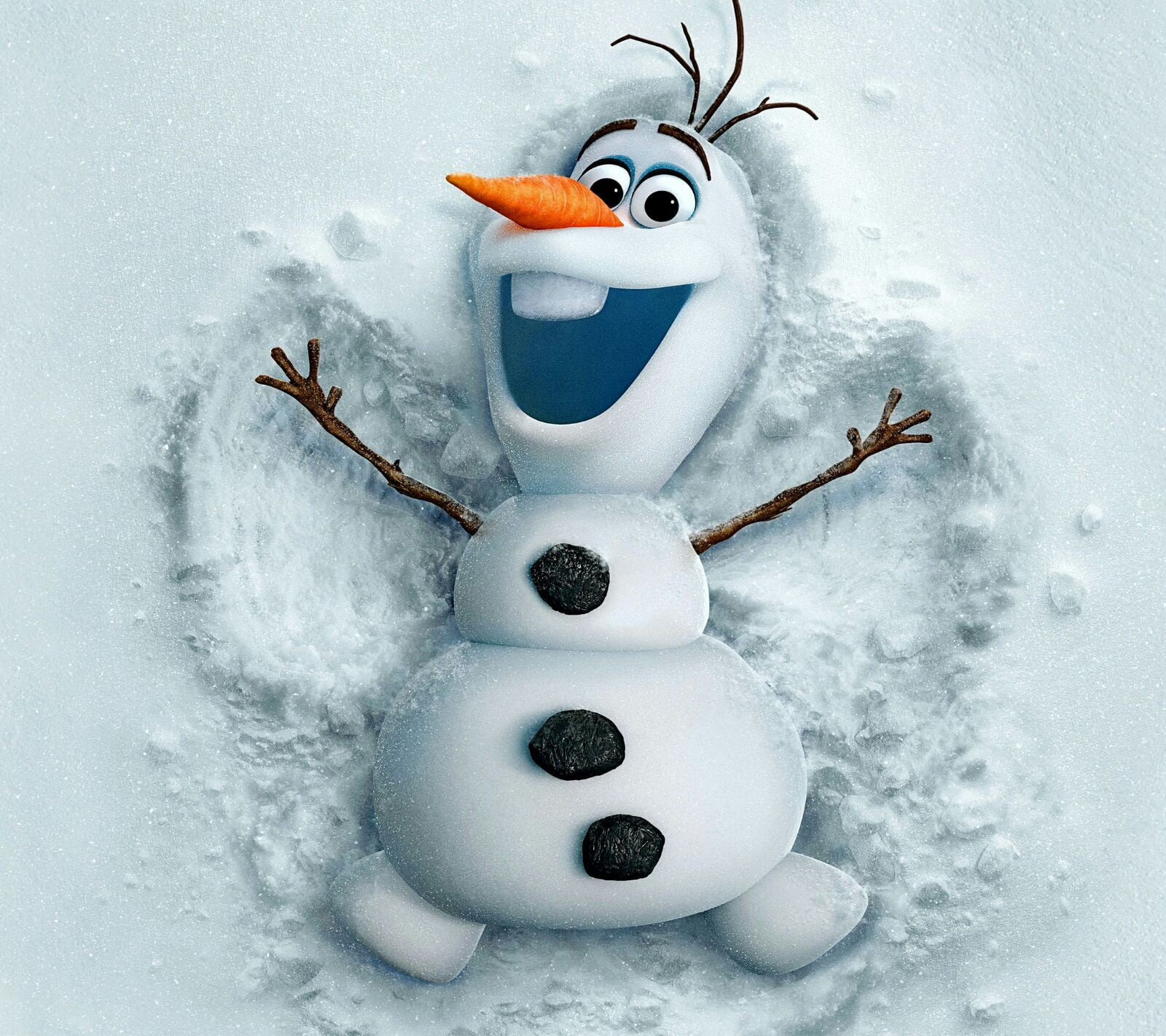 Disney Frozen Olaf digital wallpaper snowman Frozen (movie)