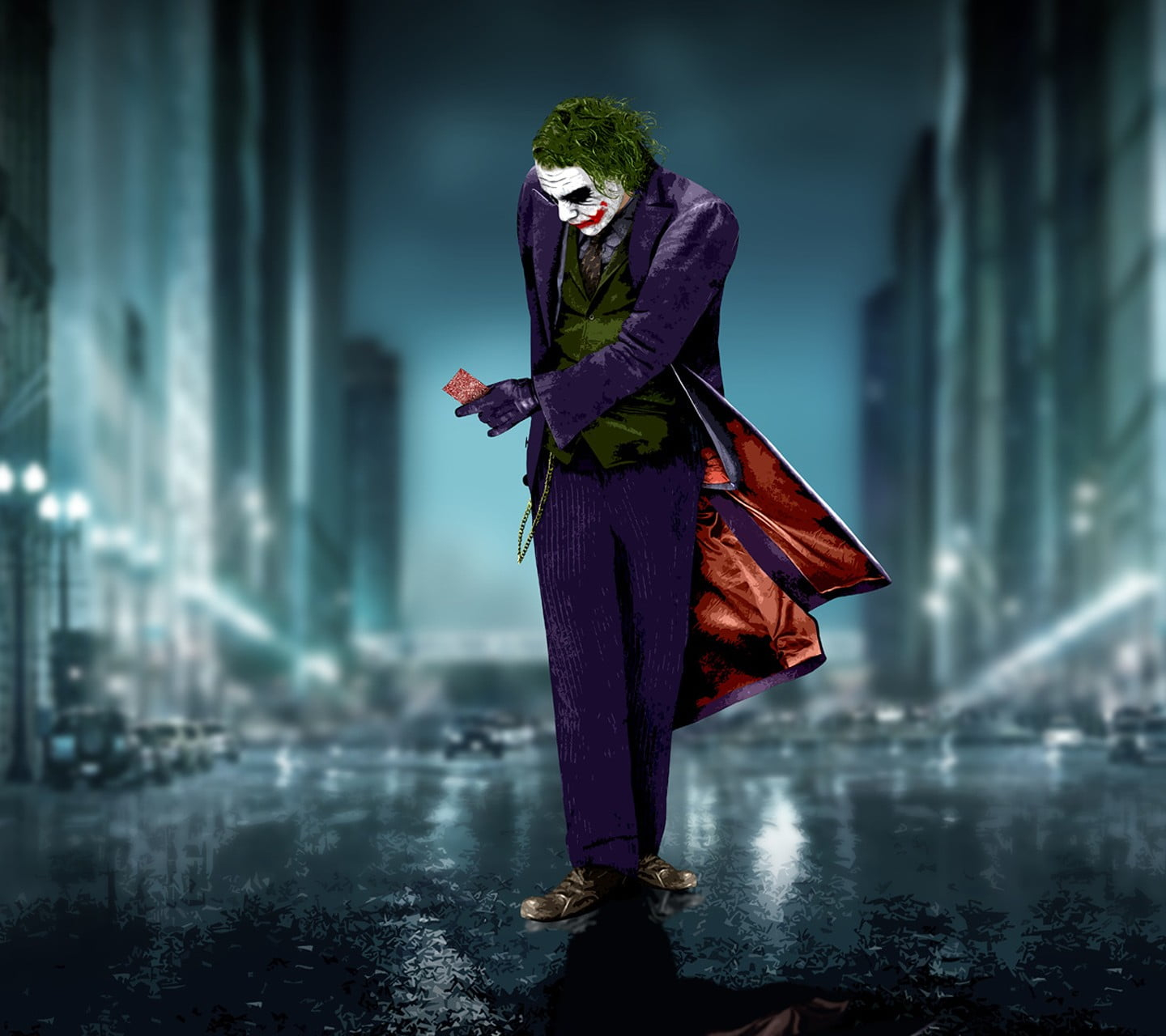 The Joker wallpaper The Dark Knight movies full length one person