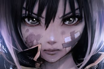 Female anime character illustration, anime girls wallpaper, artwork, portrait
