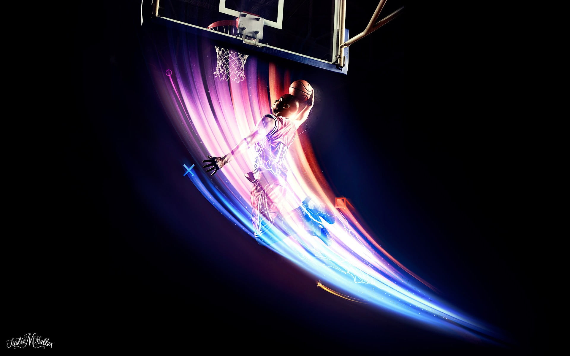 Michael Jordan wallpaper, sports, basketball, NBA, hoop, pink