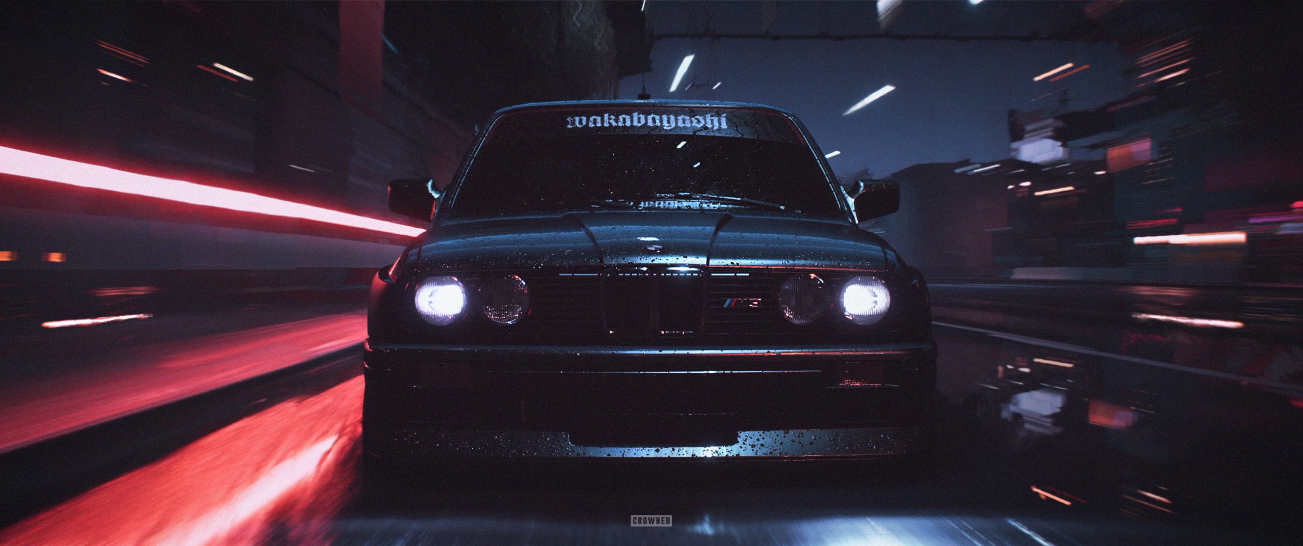 black car time-laps wallpaper, CROWNED, Need for Speed, BMW M3 wallpaper
