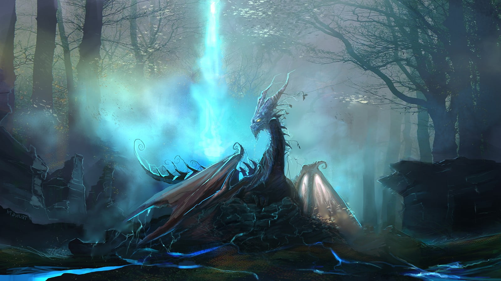 Dragon fantasy wallpaper