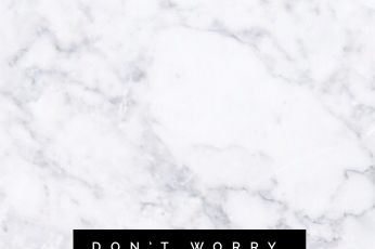 Quotes on marble background