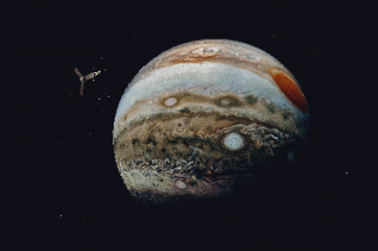 Jupiter pixel art wallpaper
