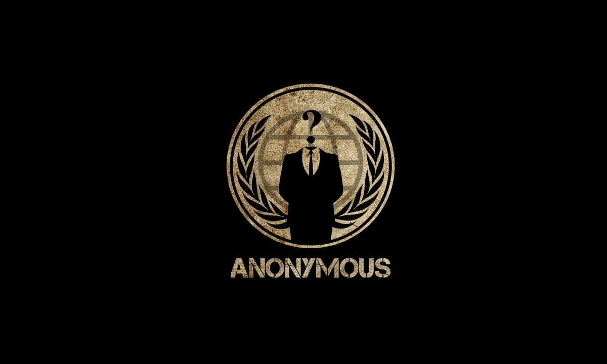 Wallpaper anonymous, computer, hacker, legion, mask, quote