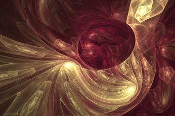 Wallpaper Wine And Roses Fractal 4karyn :), abstract, gold, burgundy, 3d and abstract