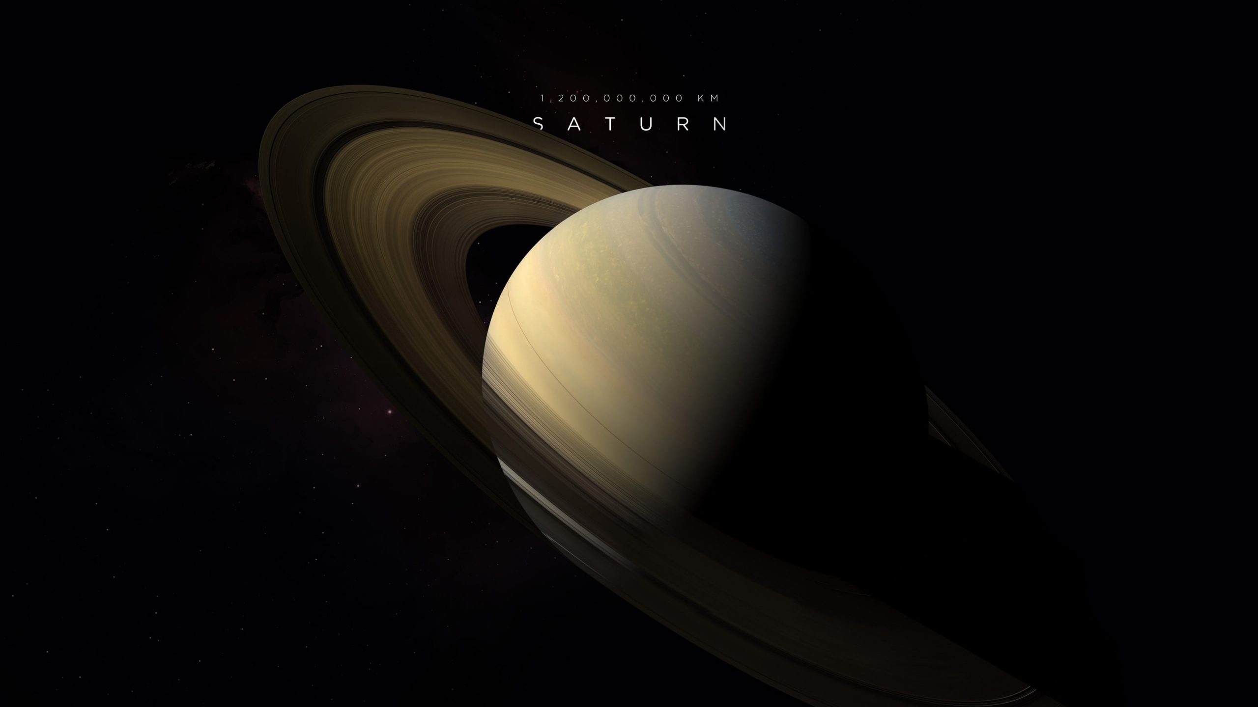 Grey And Black Saturn Wallpaper, Space, Universe, Stars, Planet -  Wallpaperforu