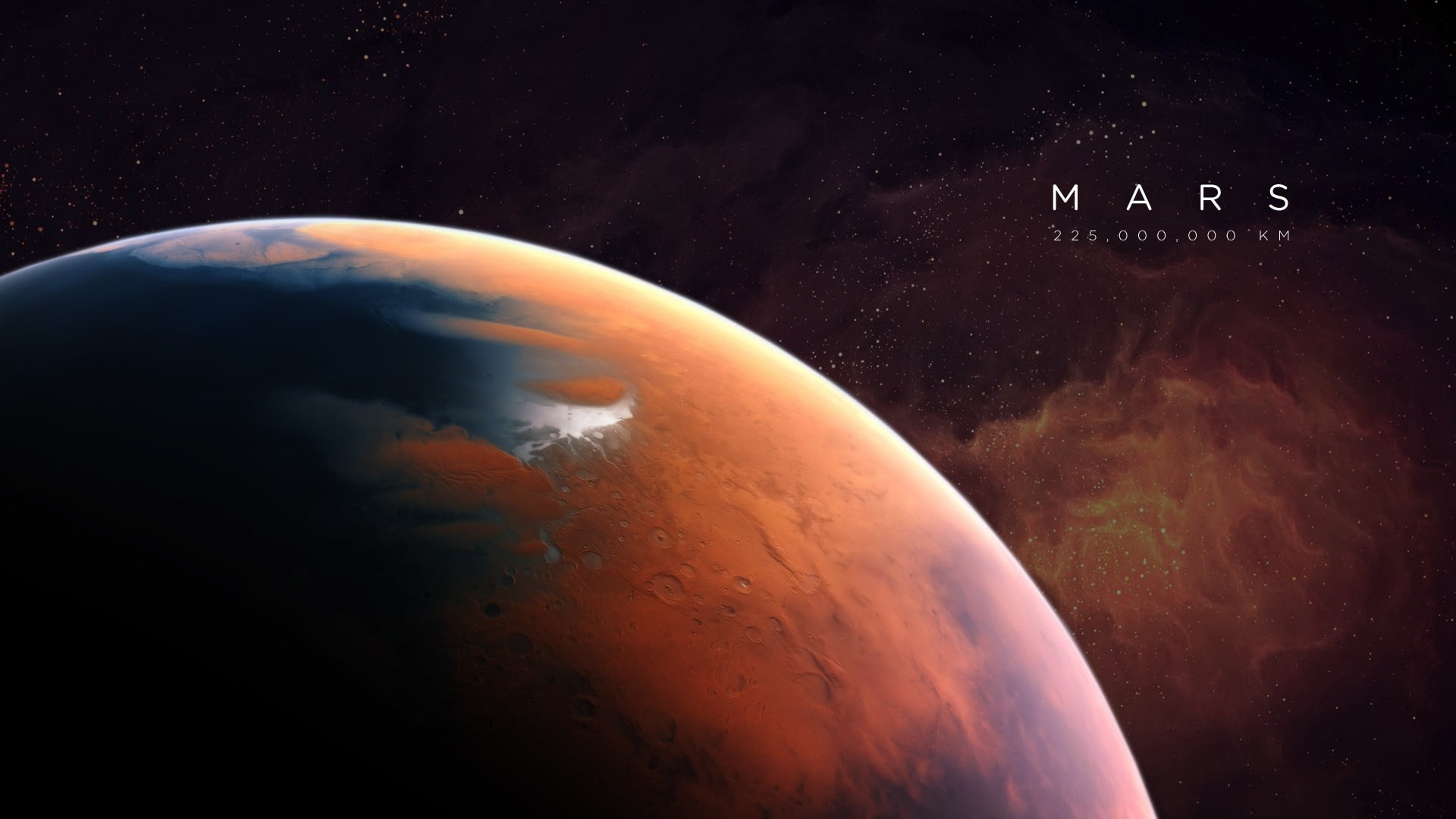 Wallpaper Mars digital wallpaper, space, universe, artwork, planet, space art