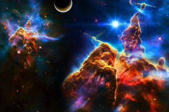 Nebula wallpaper, space, galaxy, sky, universe, sturdust, planet, outer space
