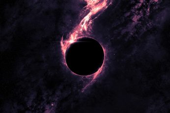 Solar eclipse illustration Wallpaper, space, planet, abstract, space art