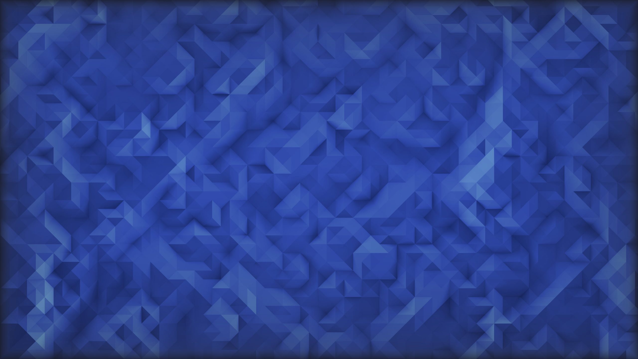 Blue digital wallpaper, digital art, low poly, minimalism, 2D
