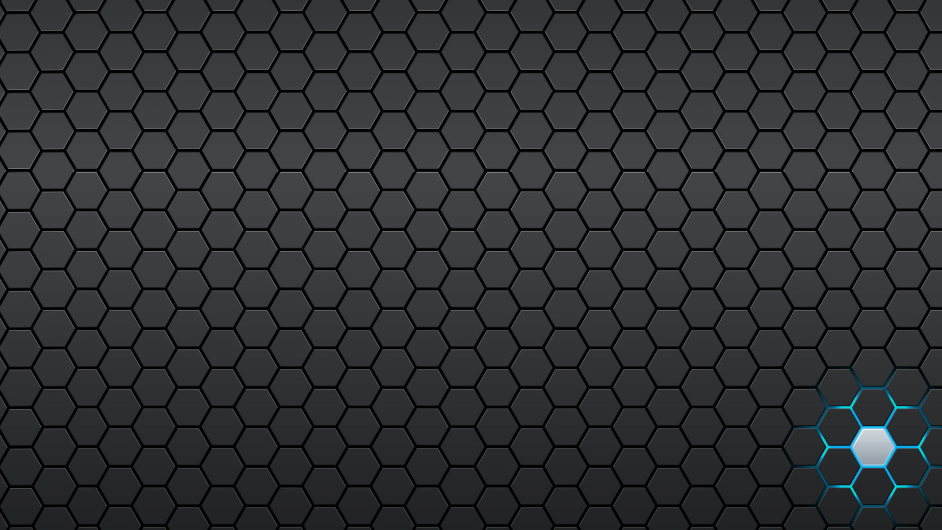 Wallpaper of black and gray honeycomb pattern digital wallpaper, abstract