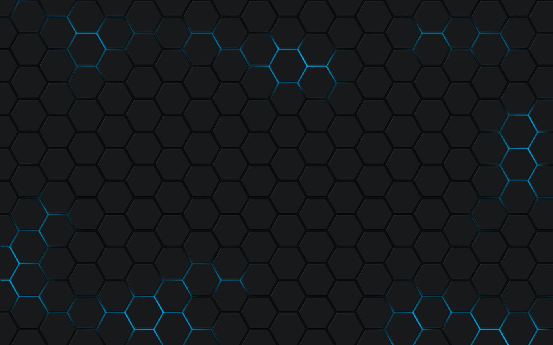 Black honeycomb wallpaper, minimalism, hexagon, backgrounds, pattern