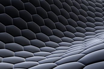 Hexagon, abstract, digital art, textured, artwork, pattern