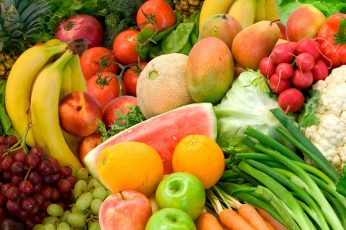 Variety of fruits, food, healthy eating, food and drink, freshness wallpaper