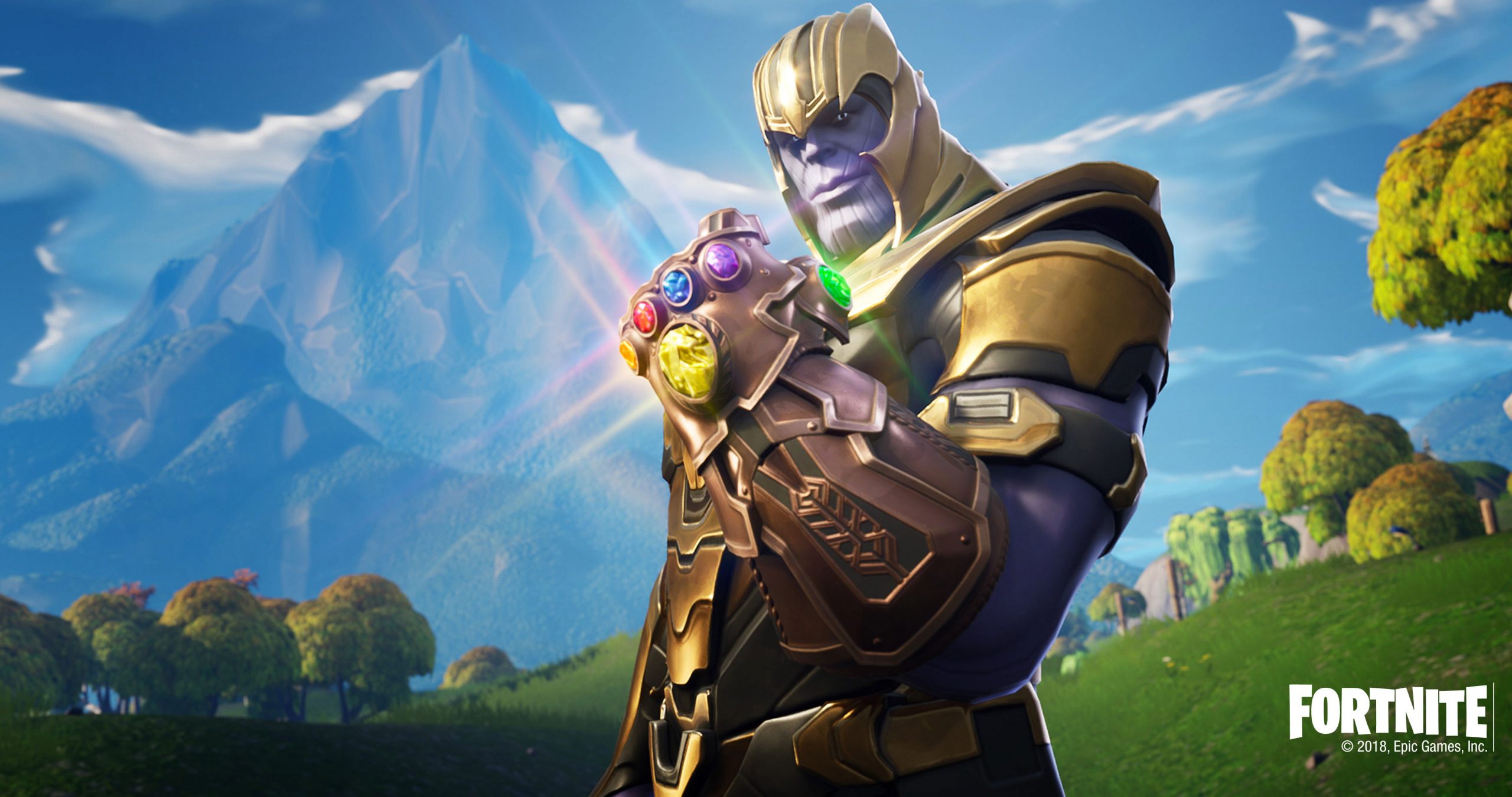 Thanos In Fortnite Battle Royale wallpaper