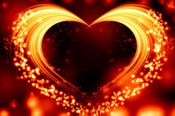 Wallpaper Love~the Fire Inside, heart, valentines, valentines day, 3d and abstract