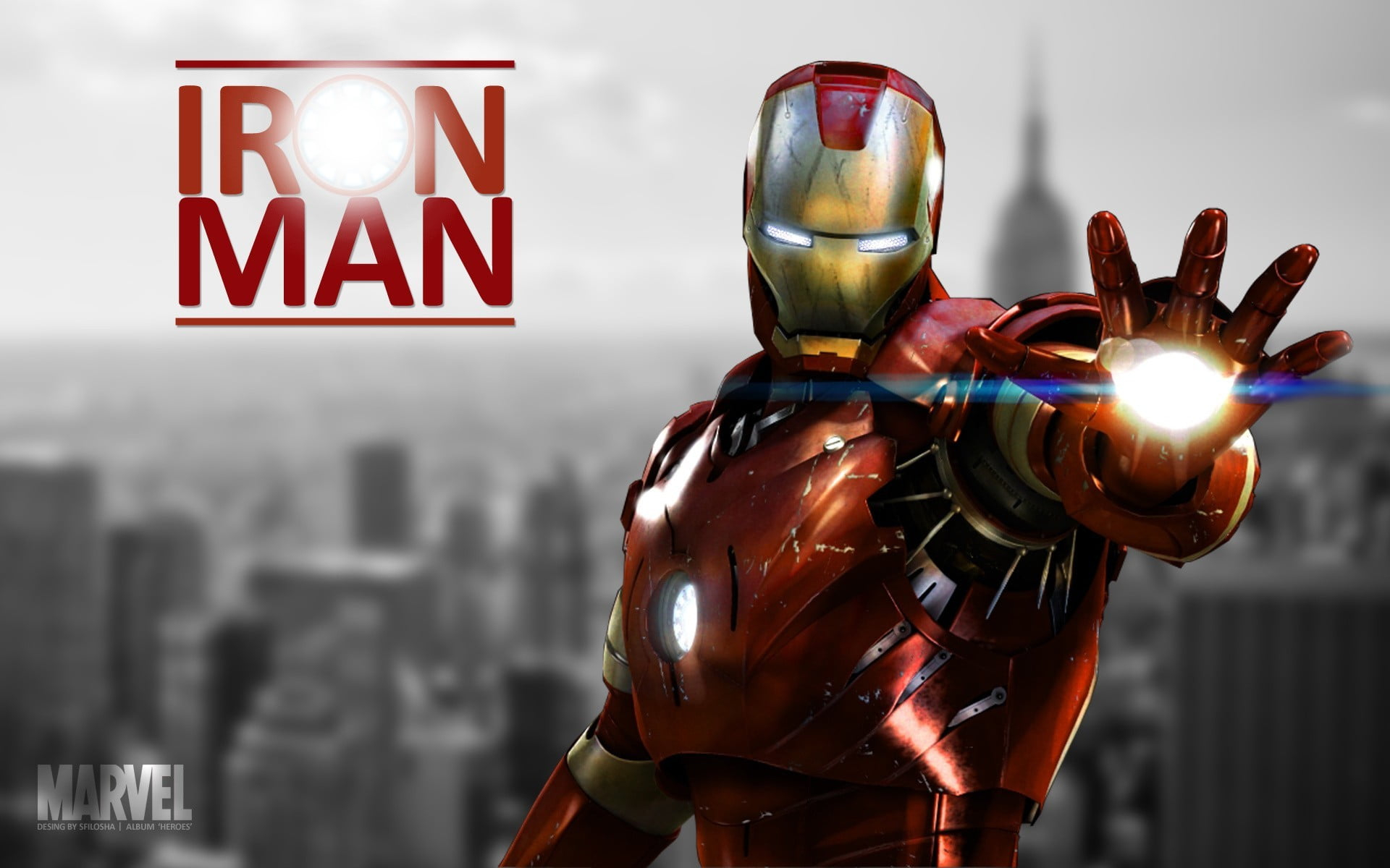 Marvel Iron Man wallpaper, Marvel Comics, superhero, The Avengers