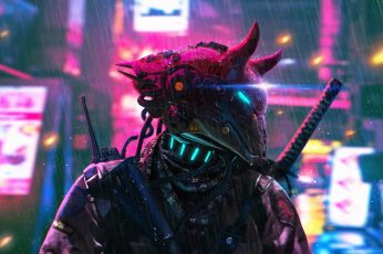 Cyberpunk wallpaper, neon, futuristic, science fiction, neon lights, futuristic city