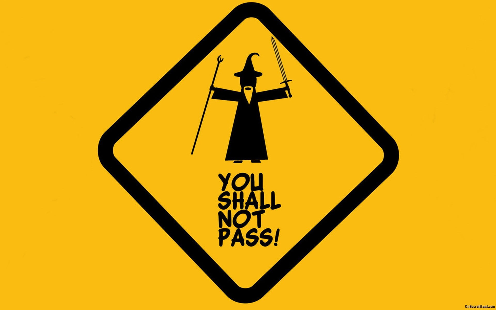 You Shall Not Pass wallpaper, Gandalf, The Lord of the Rings, quote