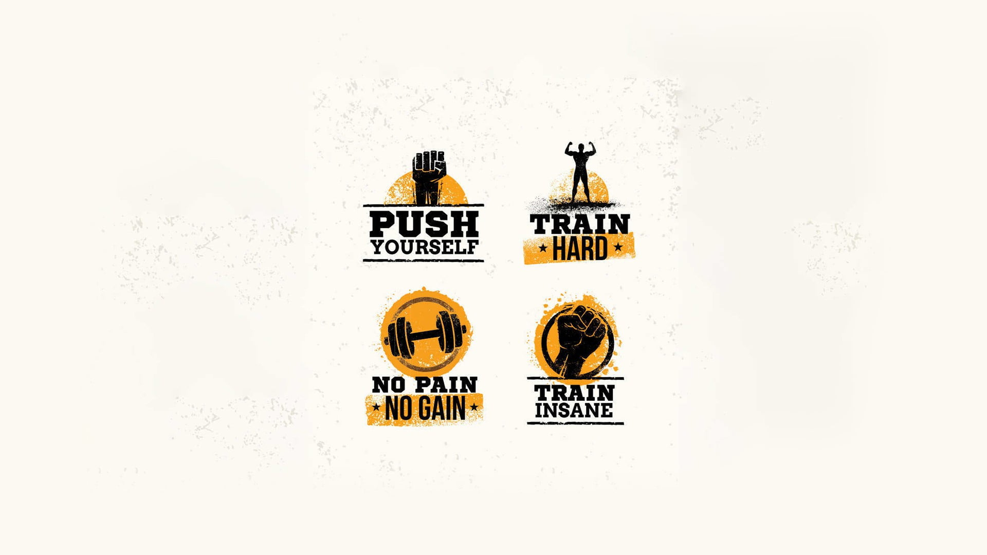 Four motivational quotes wallpaper, Pain & Gain, movies, bodybuilding