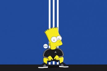 Figure Adidas Simpsons wallpaper, Bart, Cartoon, The Simpsons, Character