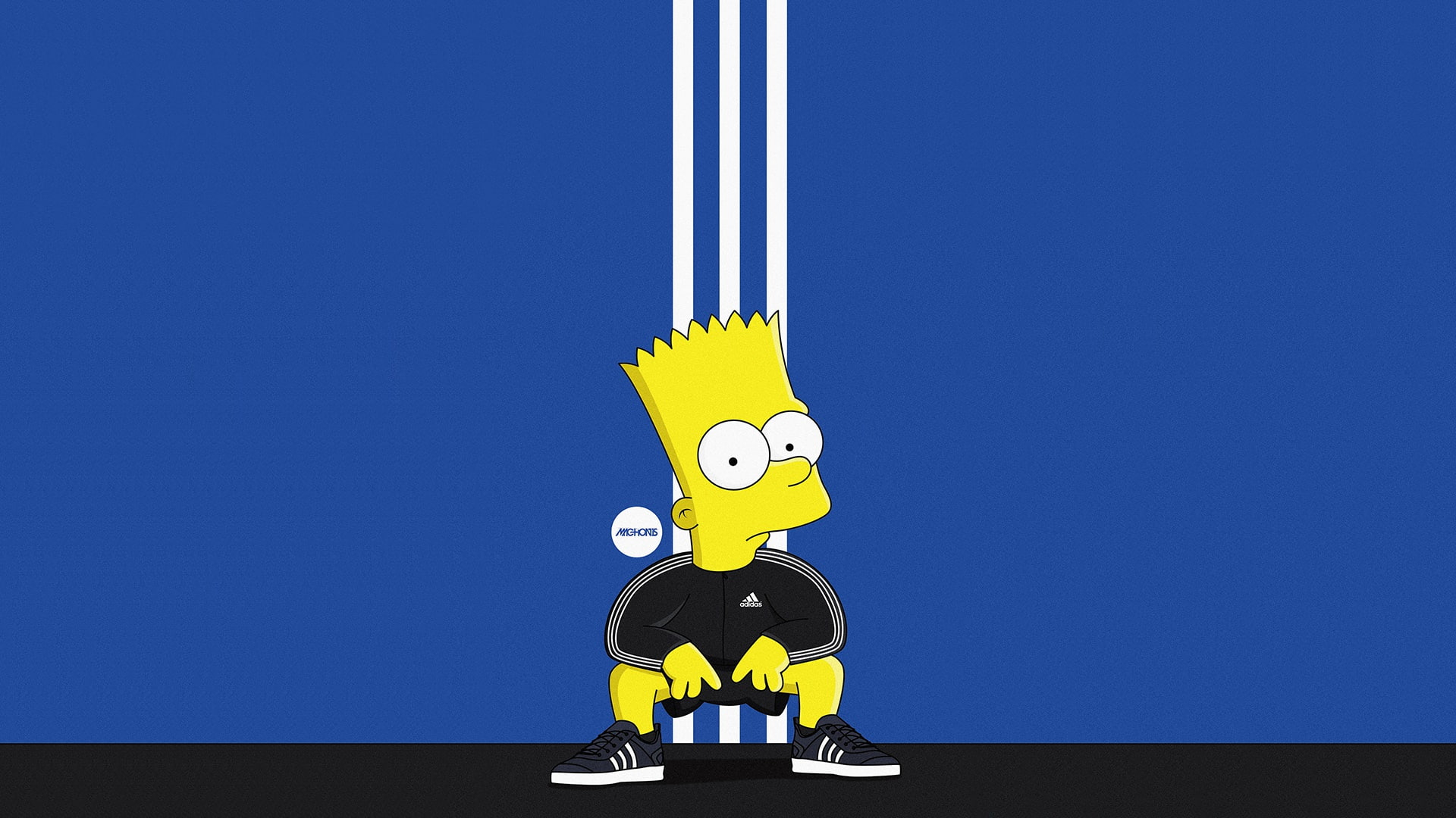 Figure Adidas Simpsons wallpaper, Bart, Cartoon, The Simpsons, Character