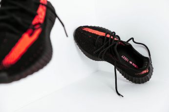 Bred adidas Yeezy Boost 350 V2 shoes wallpaper, clothing, footwear, france