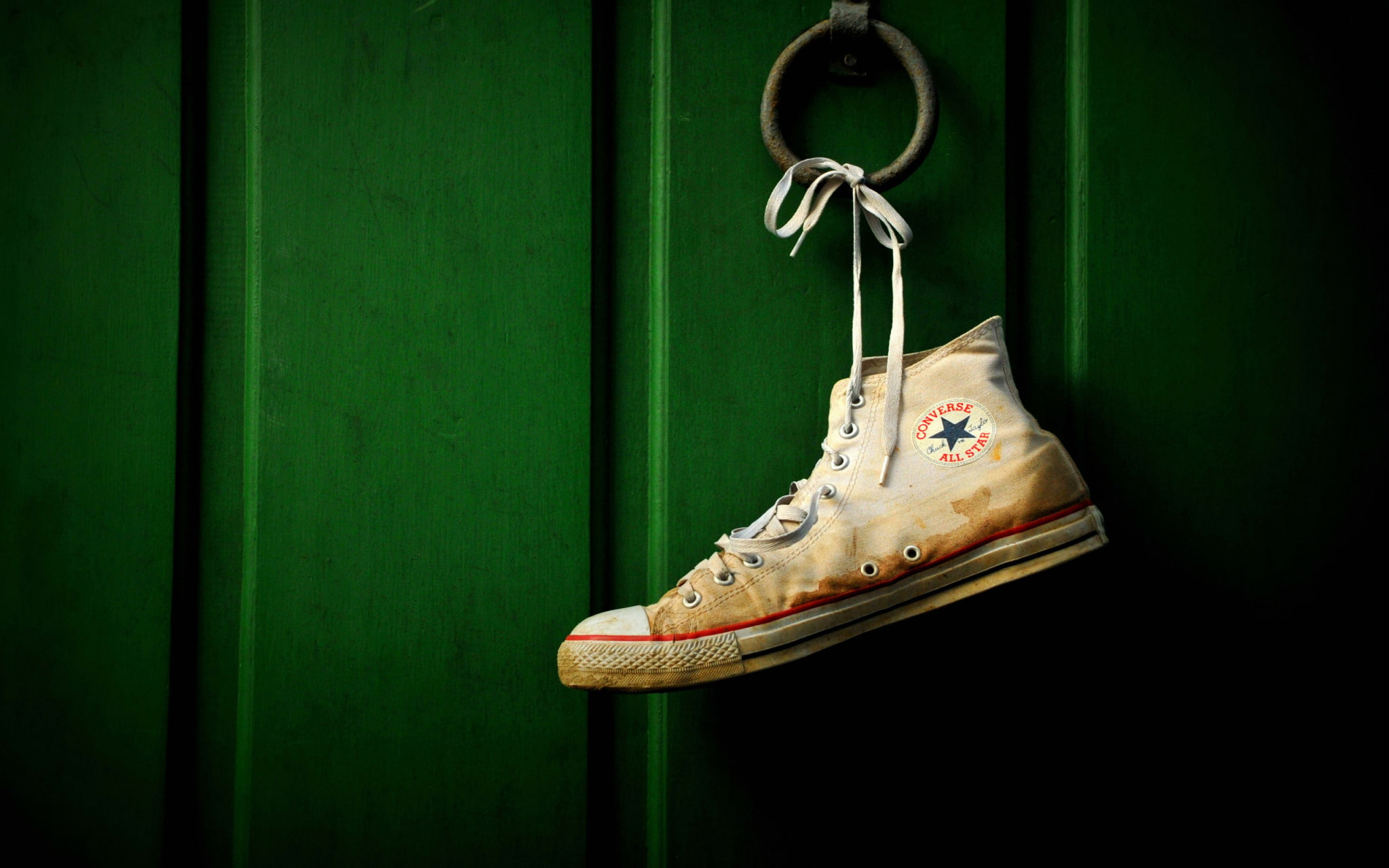Dirty Converse Shoe wallpaper, photography