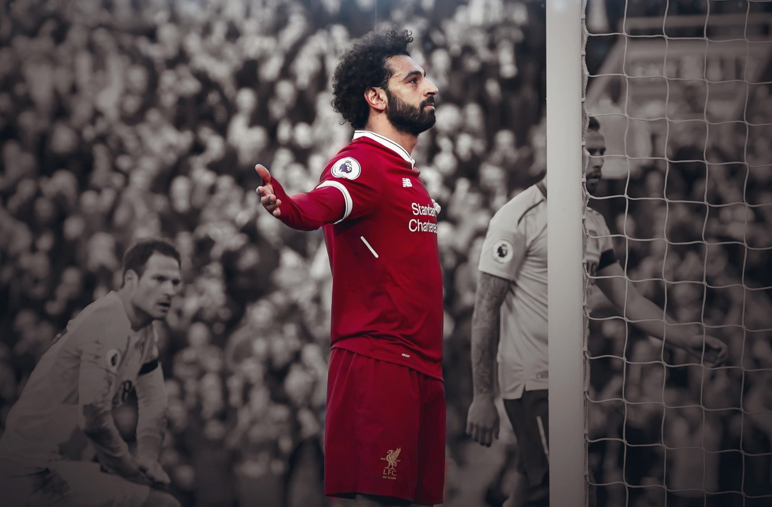 Mohamed Salah - Liverpool wallpaper, men's red soccer jersey, Sports, Football