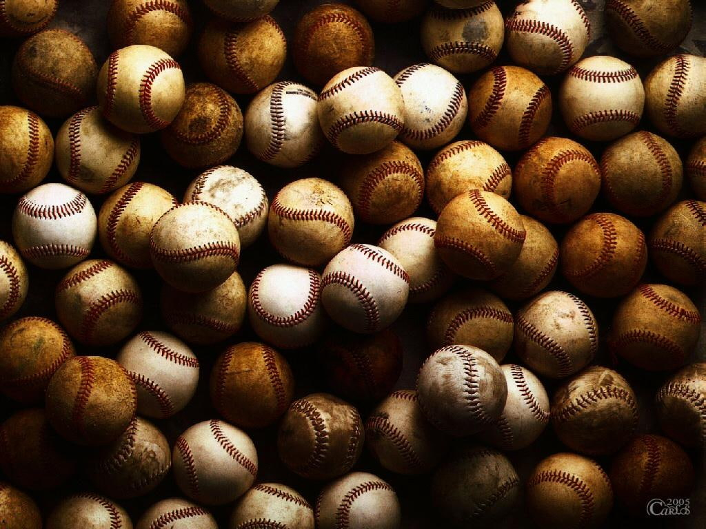Baseballs wallpaper, Sports, Games