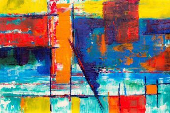 multicolored abstract painting wallpaper, art, modern art, poster, collage