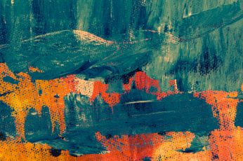 Teal and Orange Abstract Painting wallpaper, acrylic, art, artistic, background