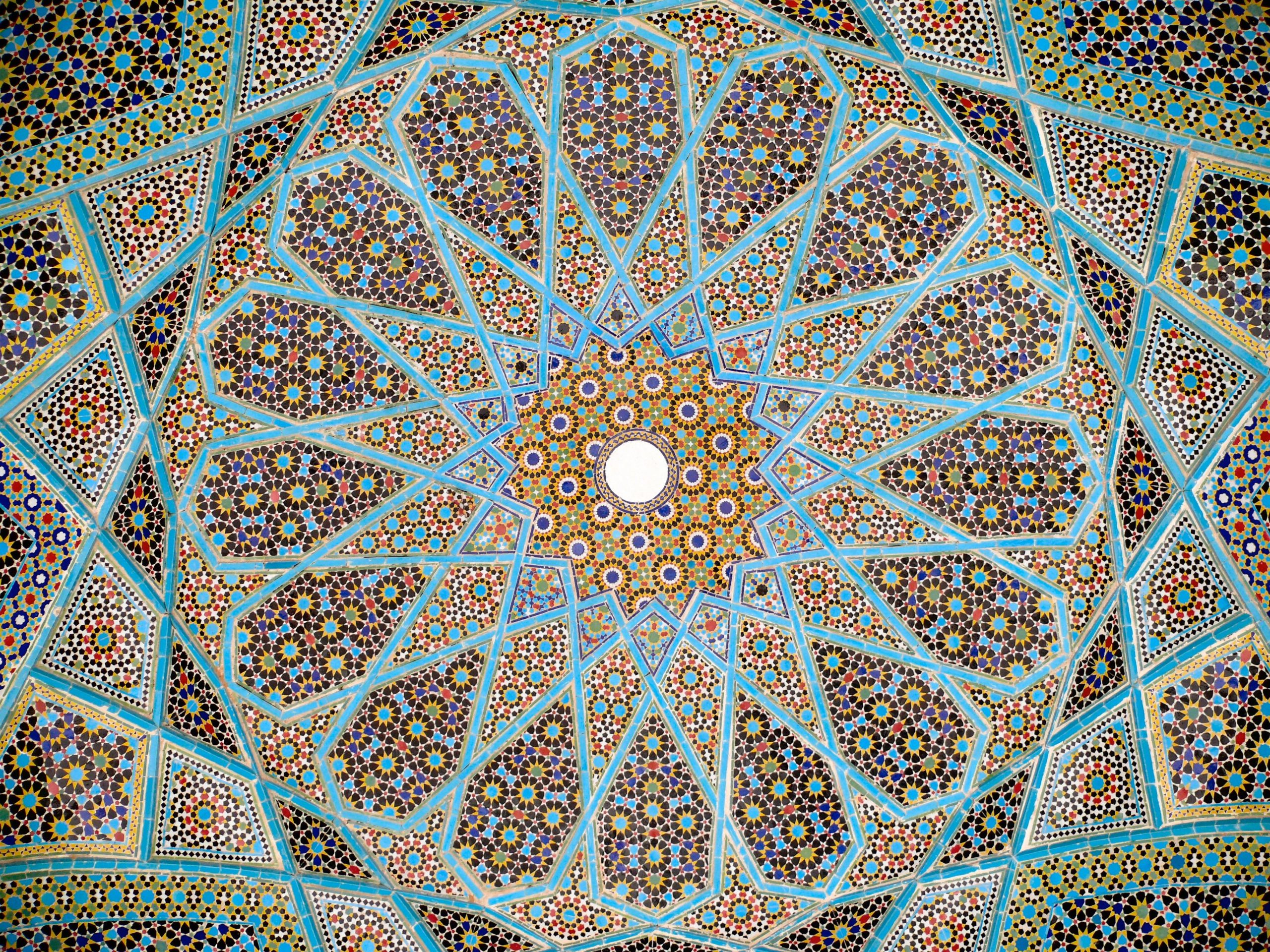 Mandala illustration wallpaper, persian, art, tradiotional