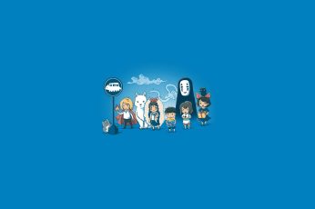 Spirited Away characters illustration wallpaper, Studio Ghibli, My Neighbor Totoro