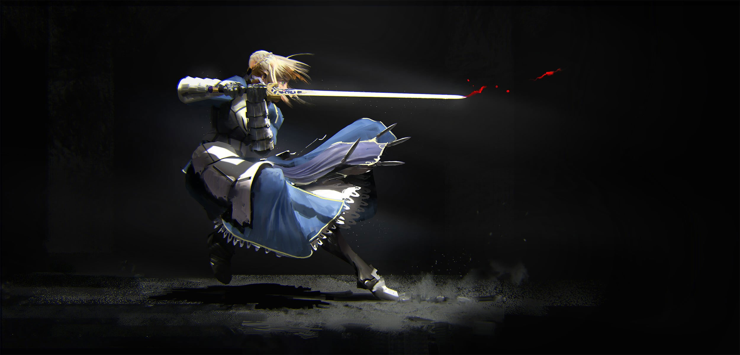 Fate Stay Night Saber digital wallpaper, anime, anime girls, Fate Series