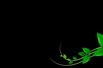 Green and black Razer corded gaming mouse wallpaper, black background, simple