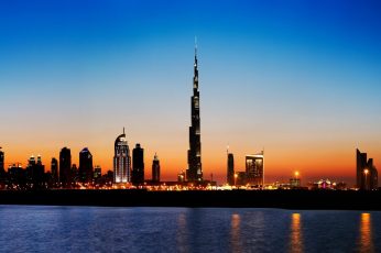 Burj khalifa wallpaper, skyline, cityscape, dubai, skyscraper, united arab emirates