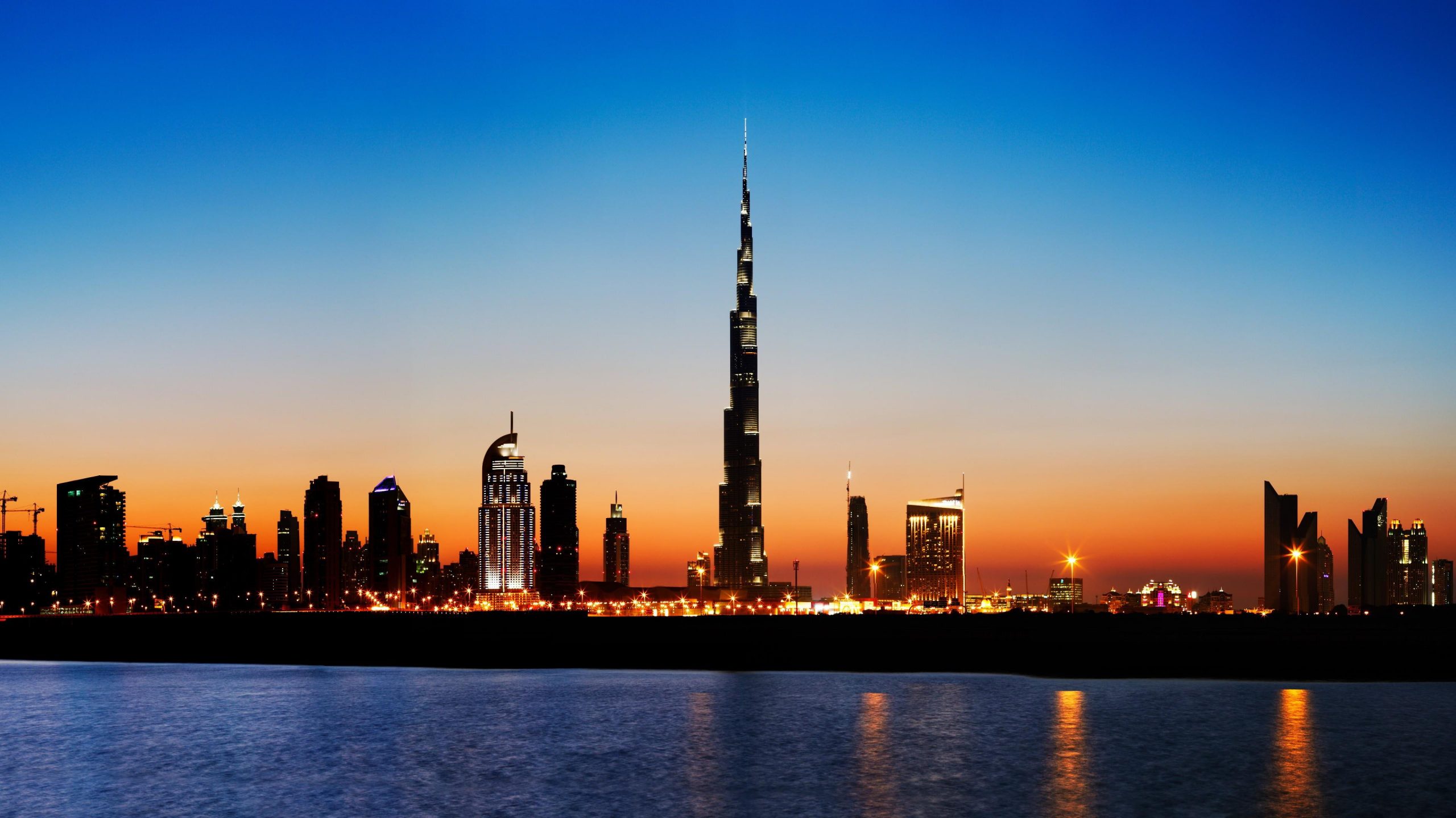 Burj khalifa wallpaper, skyline, cityscape, dubai, skyscraper, united arab emirates