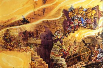 Discworld wallpaper, books, fantasy art, artwork