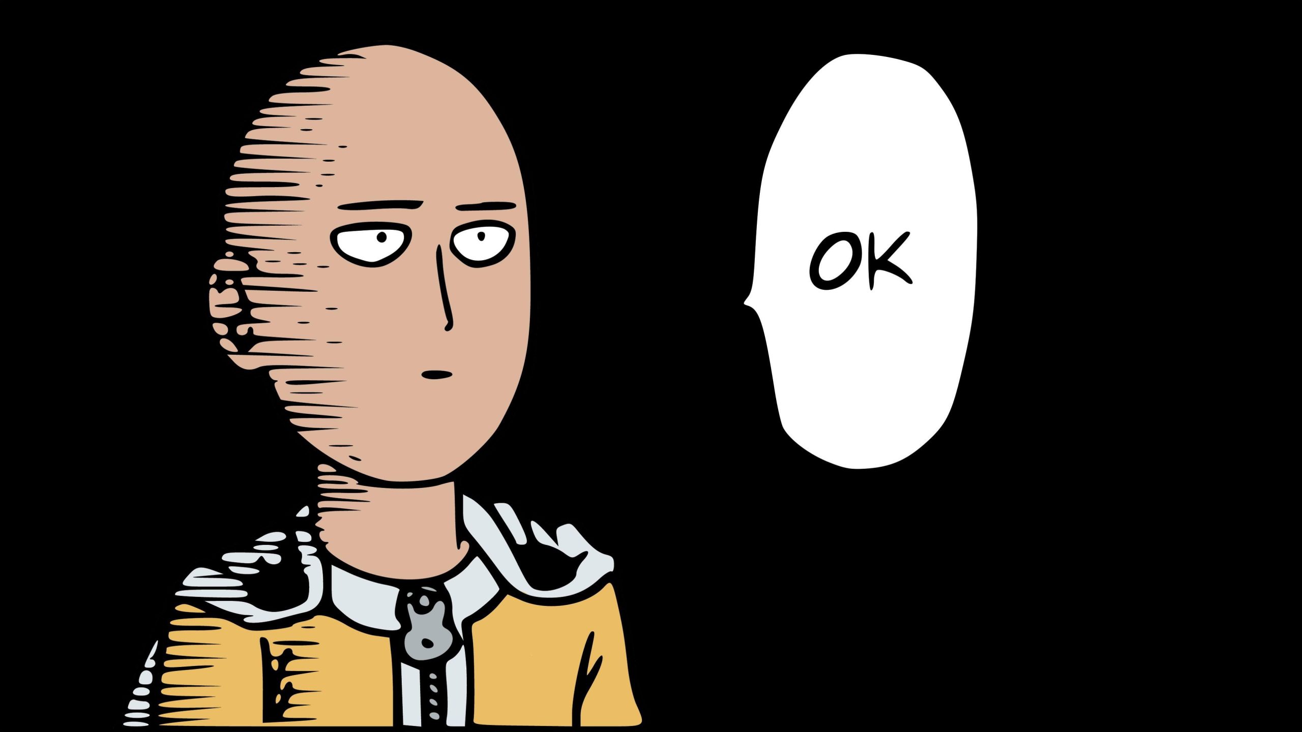 Anime wallpaper, one punch, funny