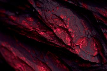 Red wallpaper, Procedural Minerals, dark, abstract, CGI, render