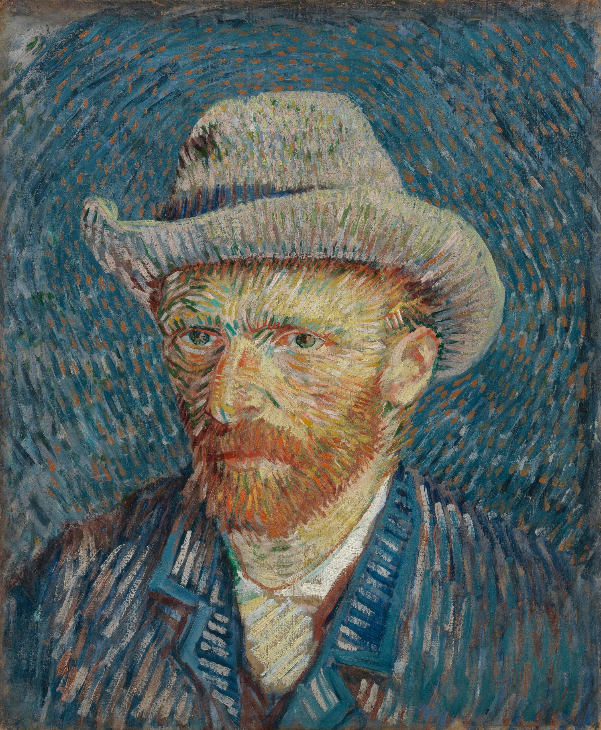Vincent van Gogh wallpaper, self portraits, oil painting, creativity